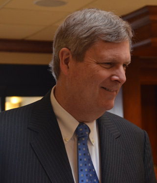 Secretary of Agriculture Tom Vilsack at the 2014 convention.