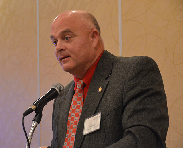 State Rep. Brian Hill, OFU Convention, January 2016. Photo by: Ron Sylvester